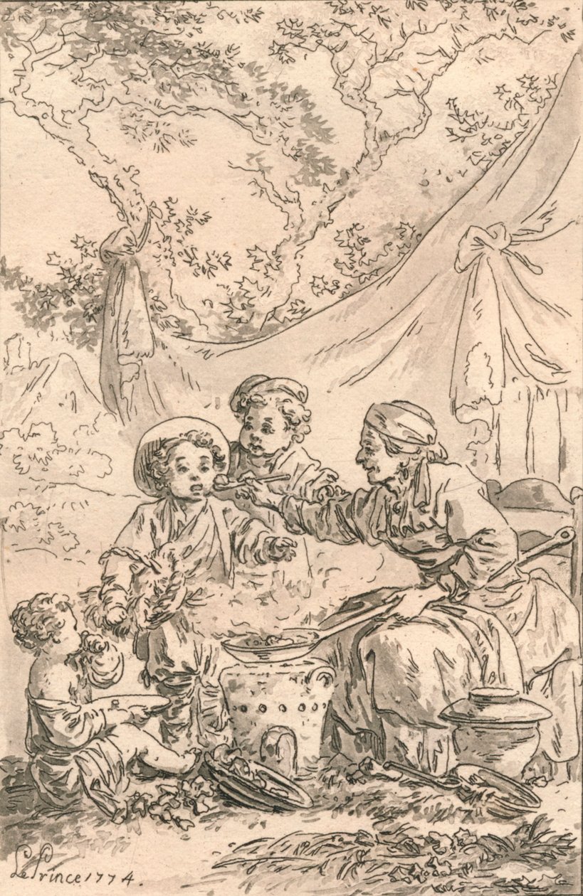 Le Gout, 1774. tekijältä Jean Baptiste Le Prince