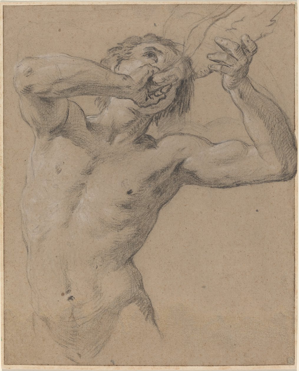 Triton puhaltaa kotiloa tekijältä Jean Baptiste Nattier