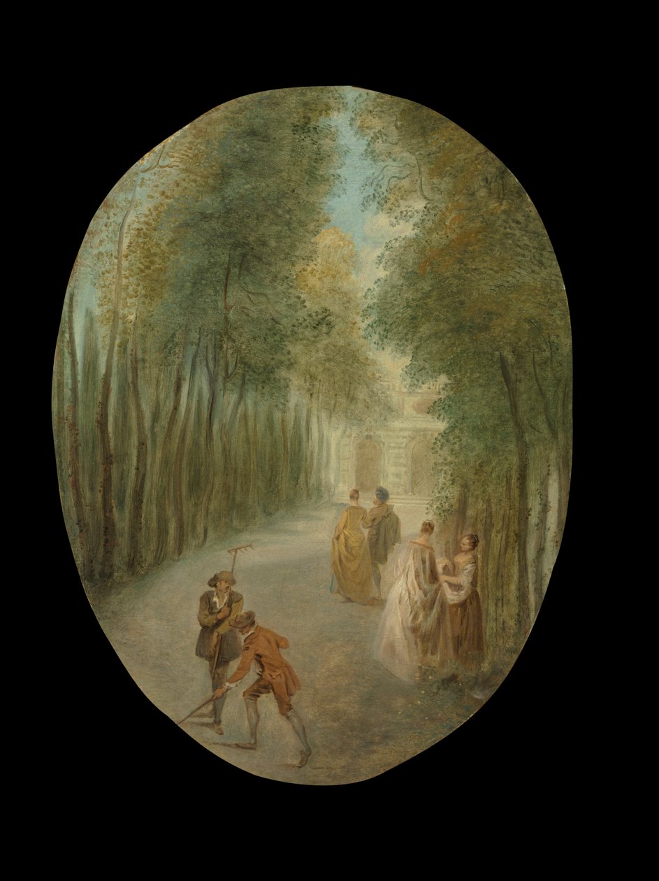 Kevät, n. 1720-36. tekijältä Jean Baptiste Pater