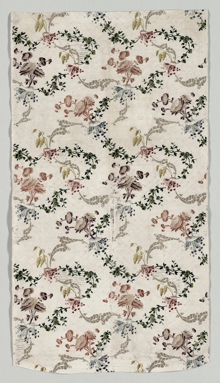 Brokadoidun silkin pituus, 1723-1774. tekijältä Jean Baptiste Pillement