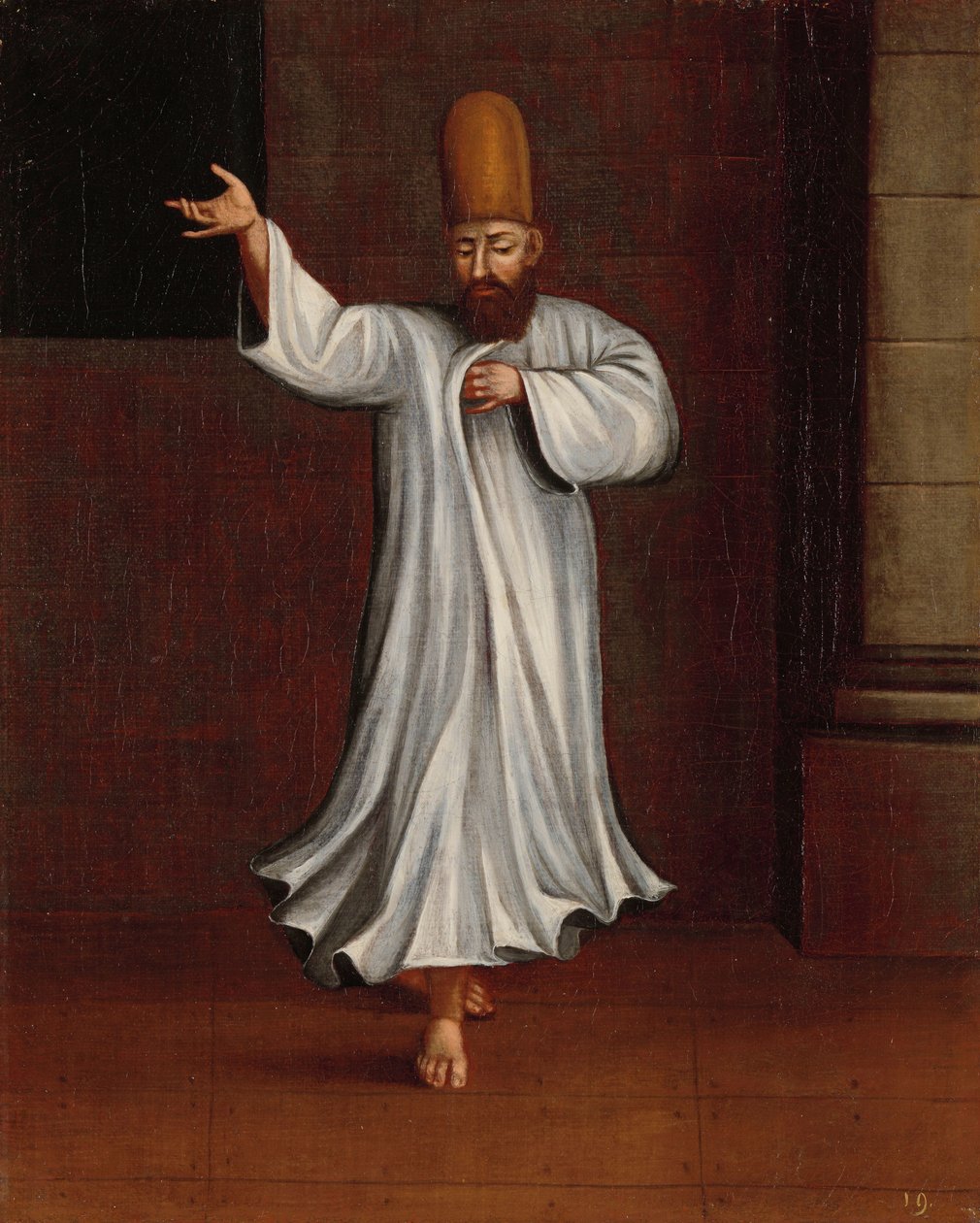 Dervish tekijältä Jean Baptiste Vanmour (workshop of)