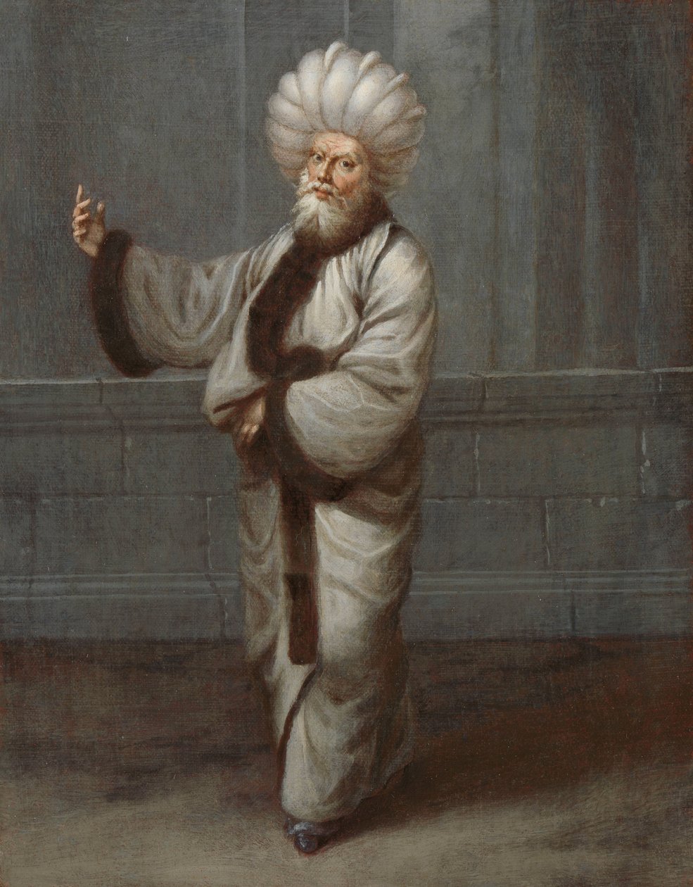 Kazasker, tuomari De Kazasker, rechter tekijältä Jean Baptiste Vanmour