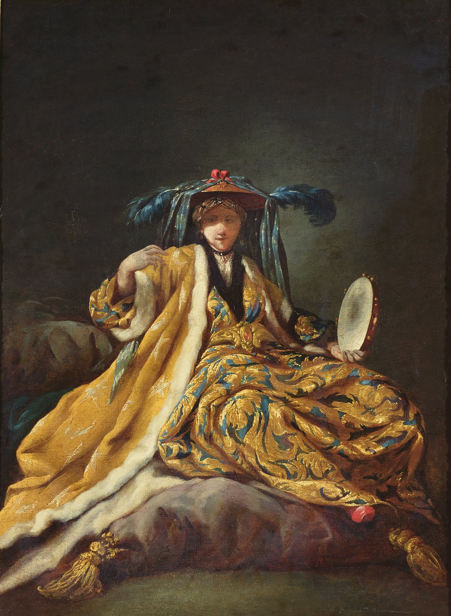 Kreikkalainen sulttaana, 1748 tekijältä Jean Barbault