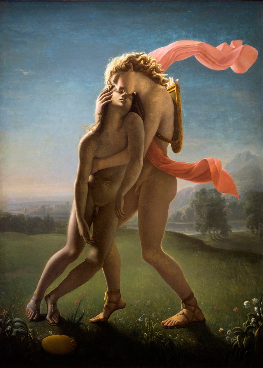 Hyacinthuksen kuolema, 1801. tekijältä Jean Broc