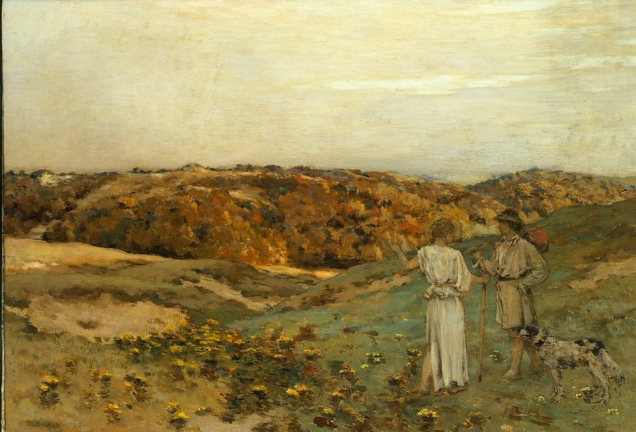 Tobias ja enkeli tekijältä Jean Charles Cazin