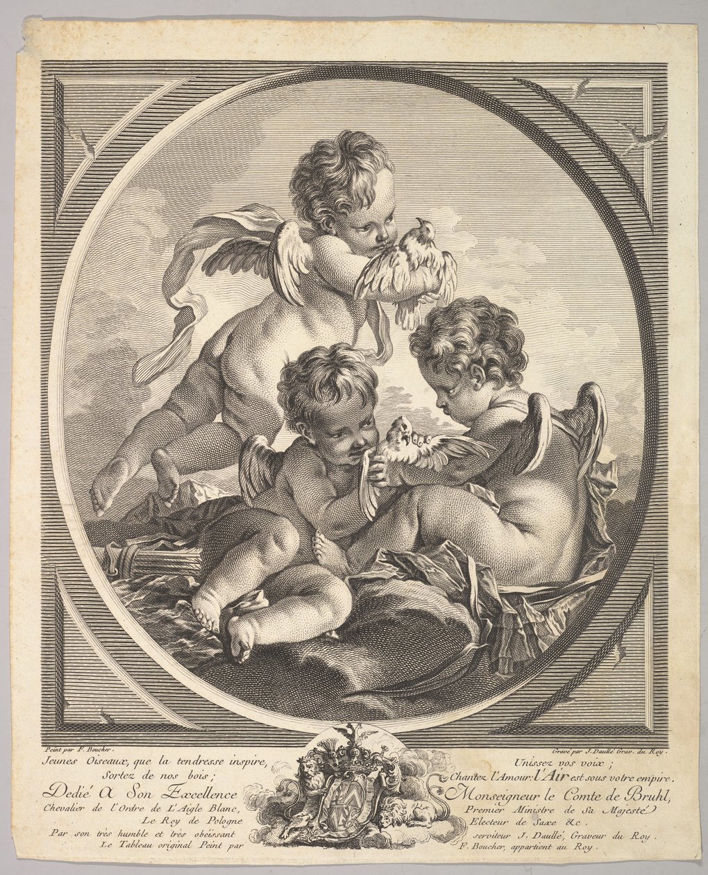 Ilmaa, n. 1748. tekijältä Jean Daullé