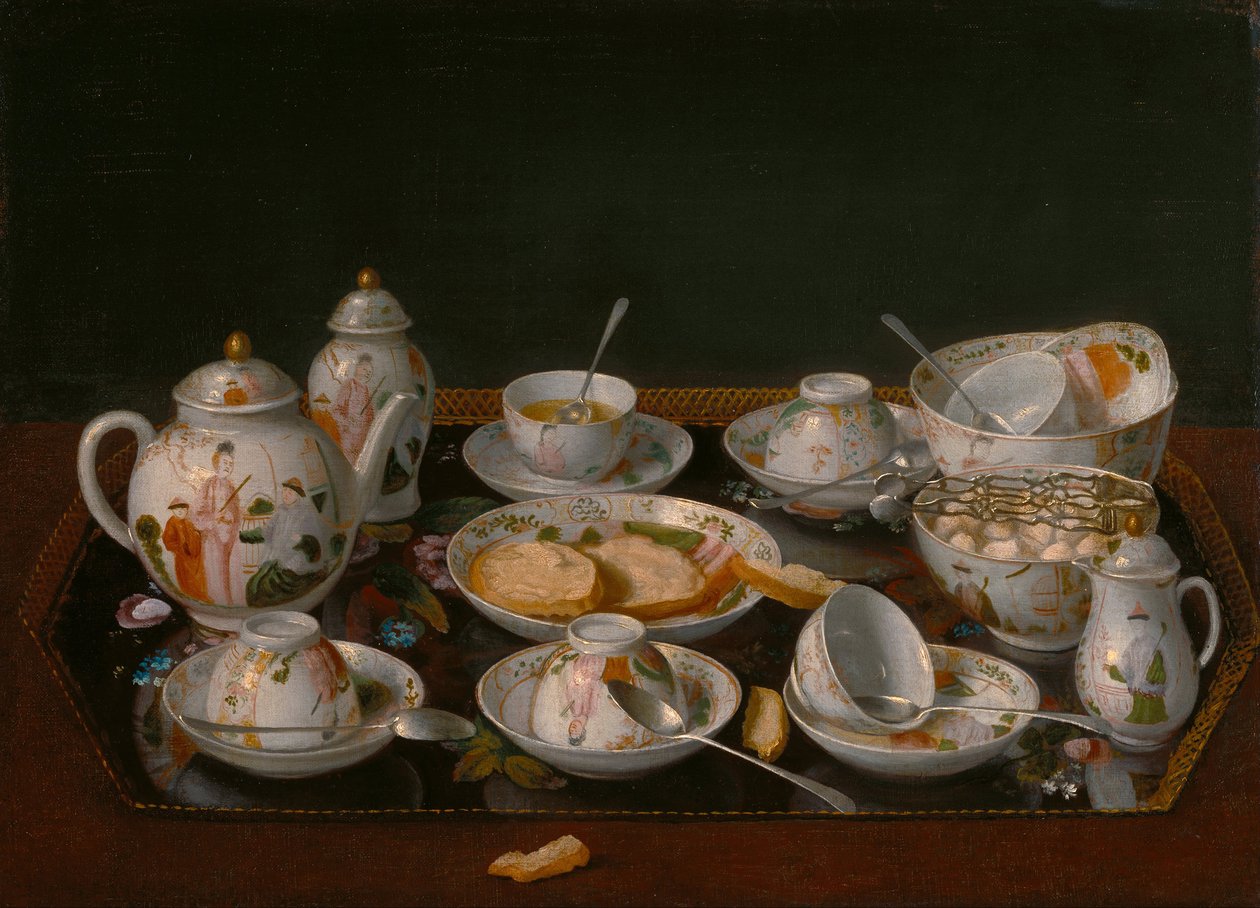 Teesetti, 1781-1783 tekijältä Jean Étienne Liotard