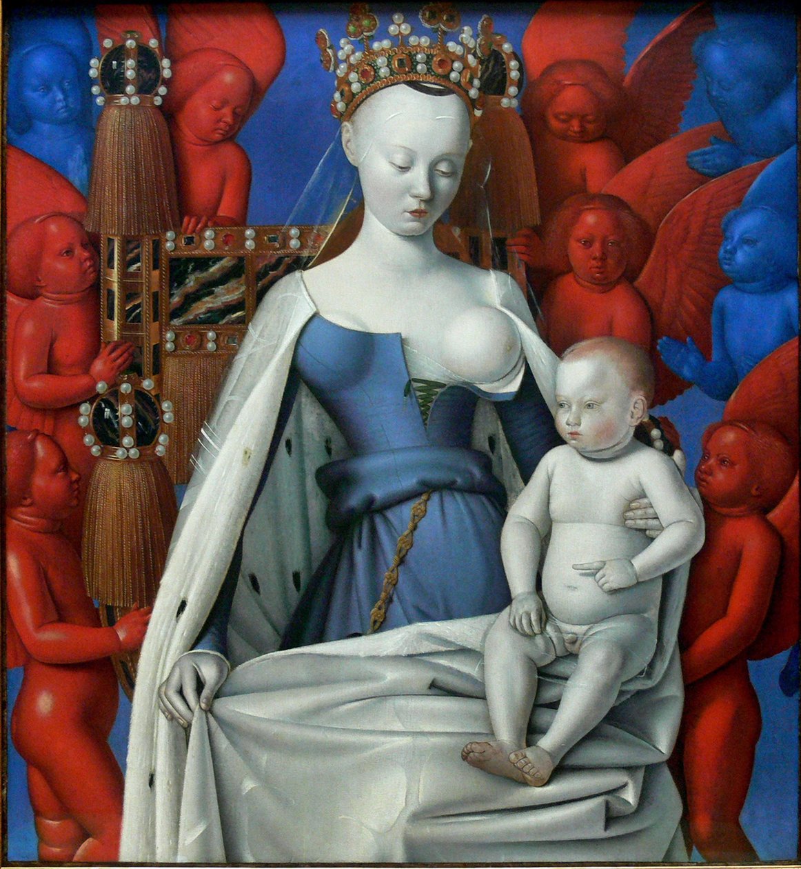 Intiaanien leiri (Midwest Museum of American Art) tekijältä Jean Fouquet