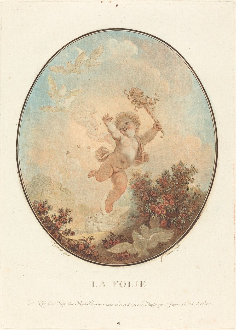 Kalvolla, 1777. tekijältä Jean Francois Janinet