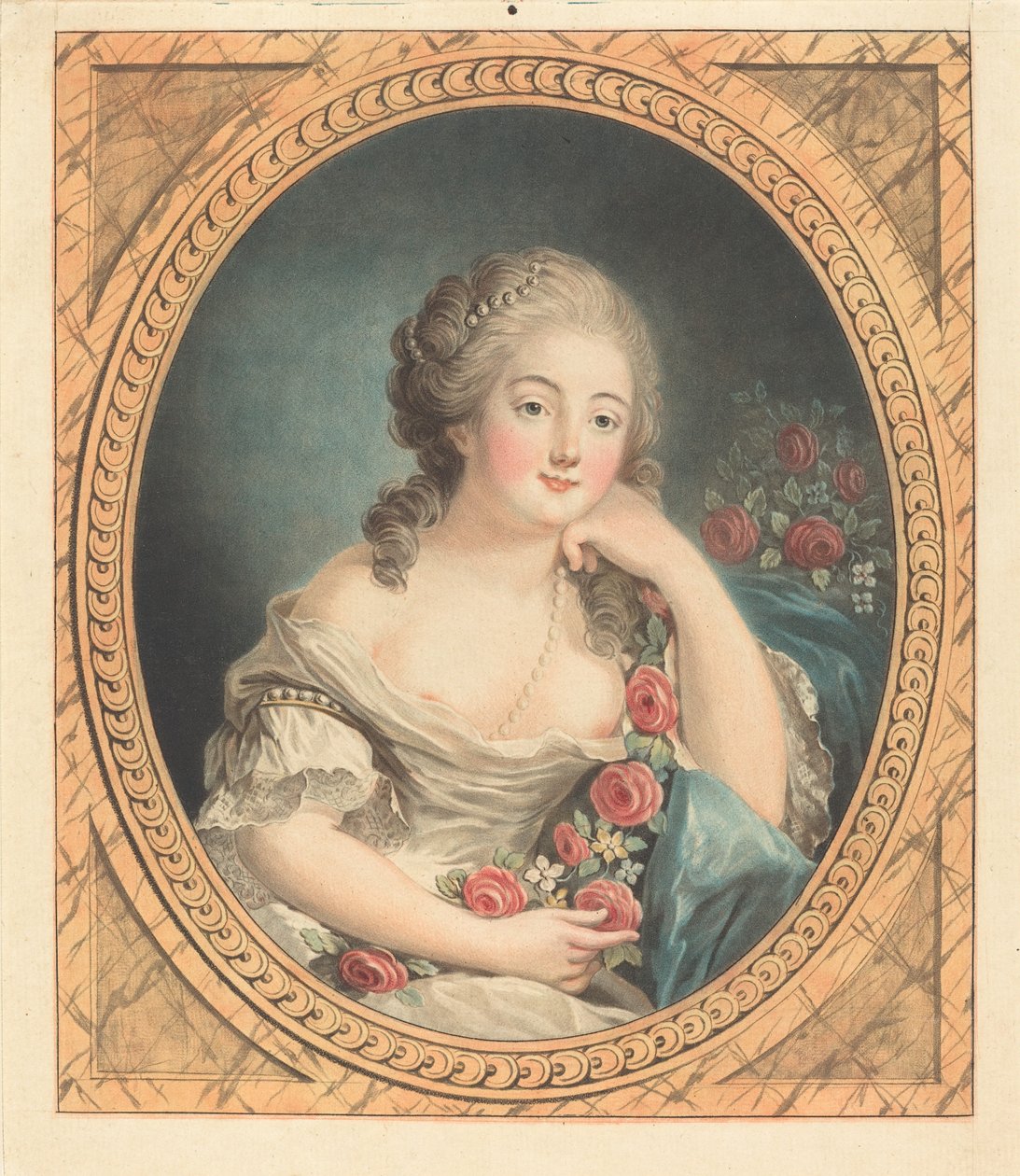 Miellyttävä laiminlyönti, 1779. tekijältä Jean Francois Janinet