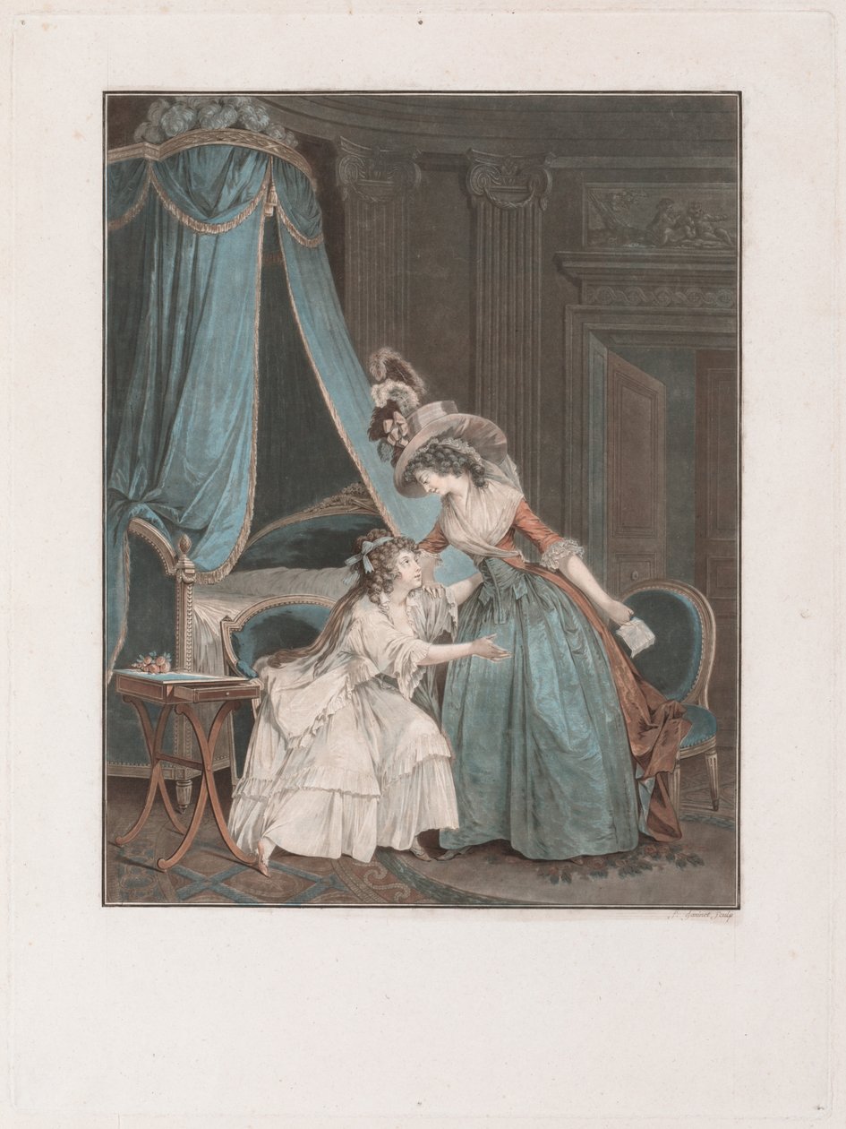 Välinpitämättömyys, 1788. tekijältä Jean Francois Janinet