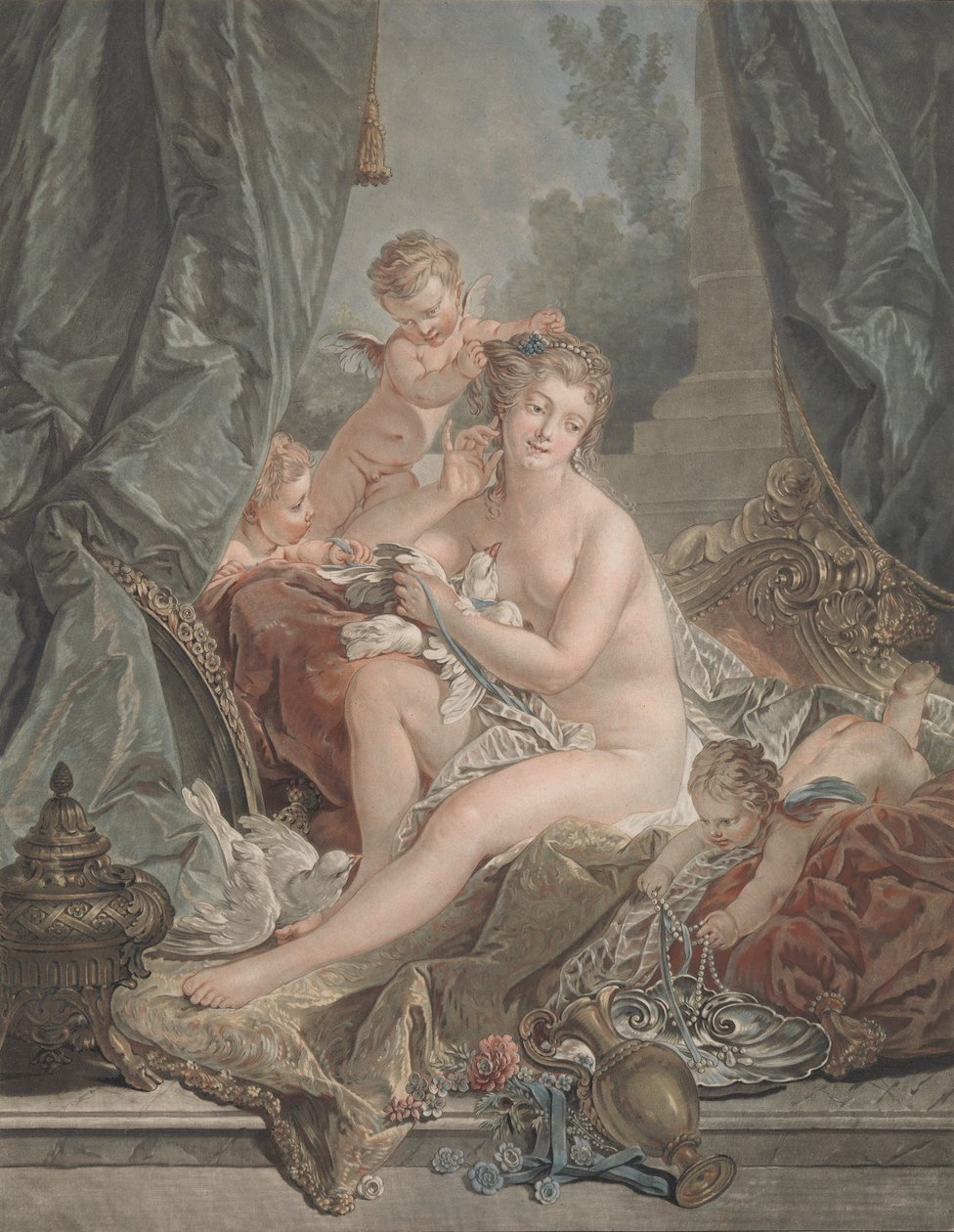 Venuksen wc, 1783. tekijältä Jean Francois Janinet
