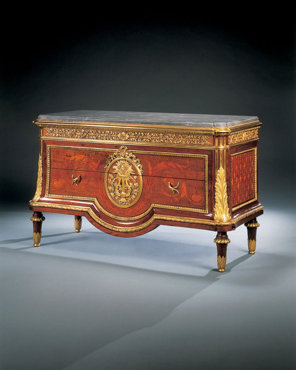 Ludvig XVI:n lipasto, n. 1764 tekijältä Jean Francois Leleu