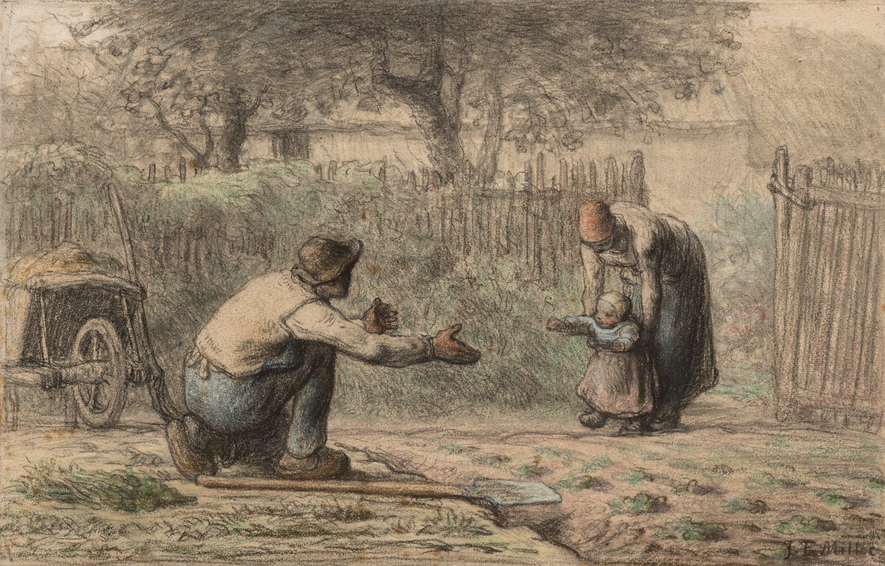 Ensiaskeleet tekijältä Jean Francois Millet