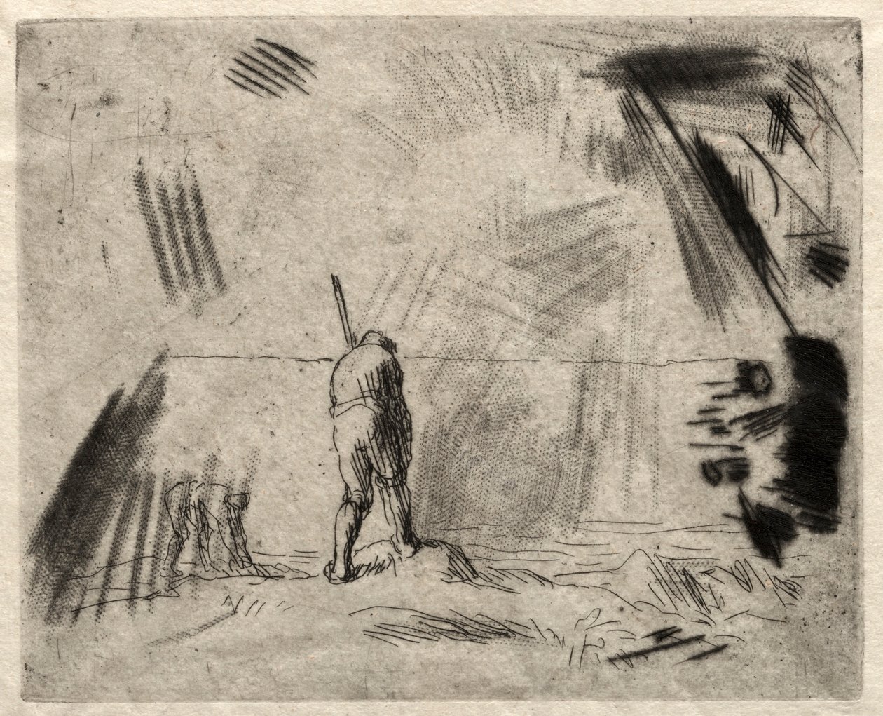 Kelp keräilijät. tekijältä Jean Francois Millet