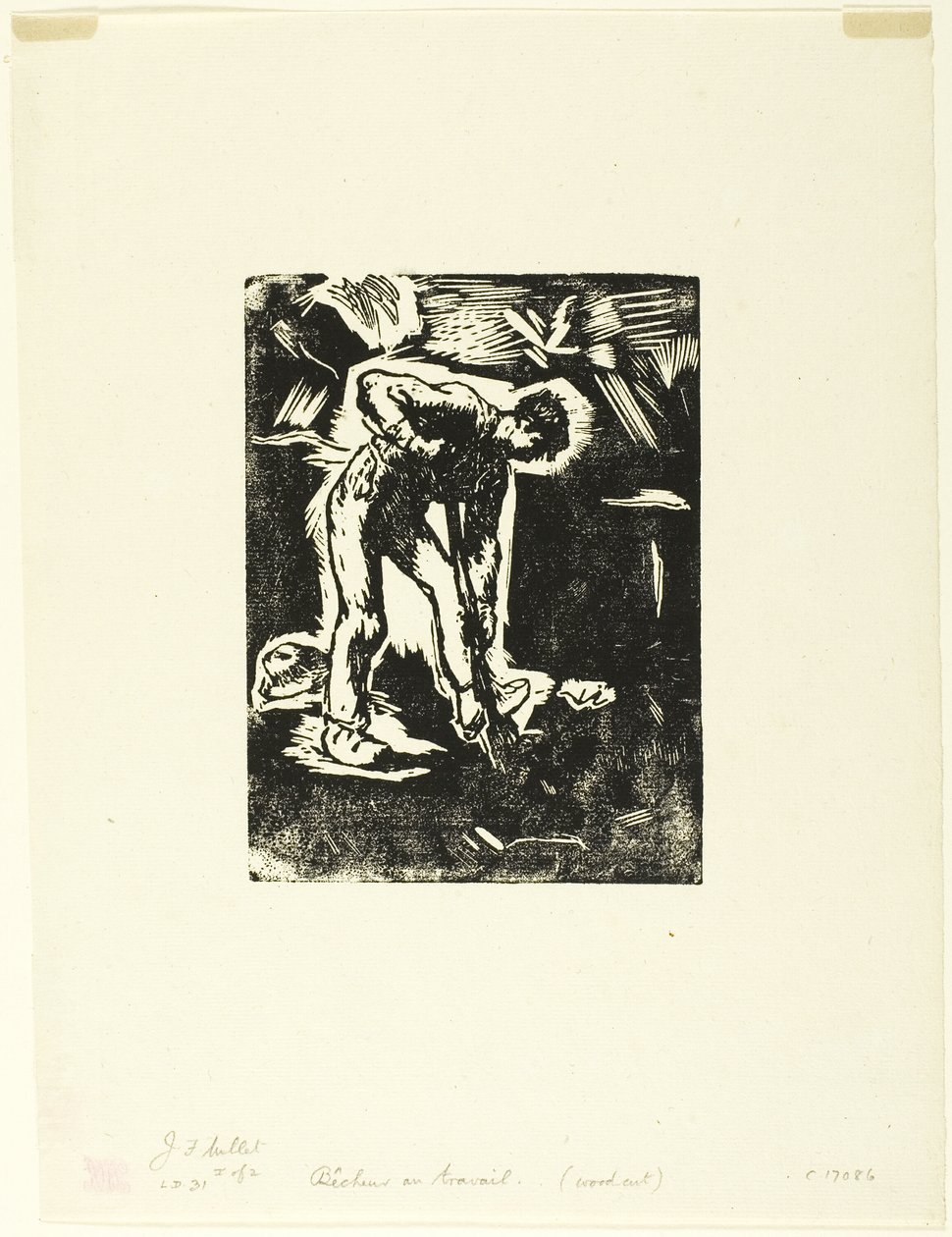 Talonpoikien kaivaminen tekijältä Jean Francois Millet