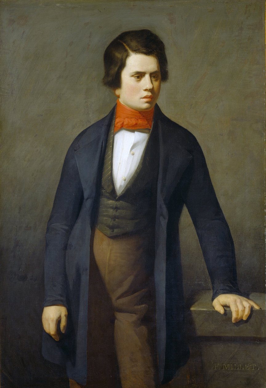 Leconte de Lislen muotokuva tekijältä Jean Francois Millet