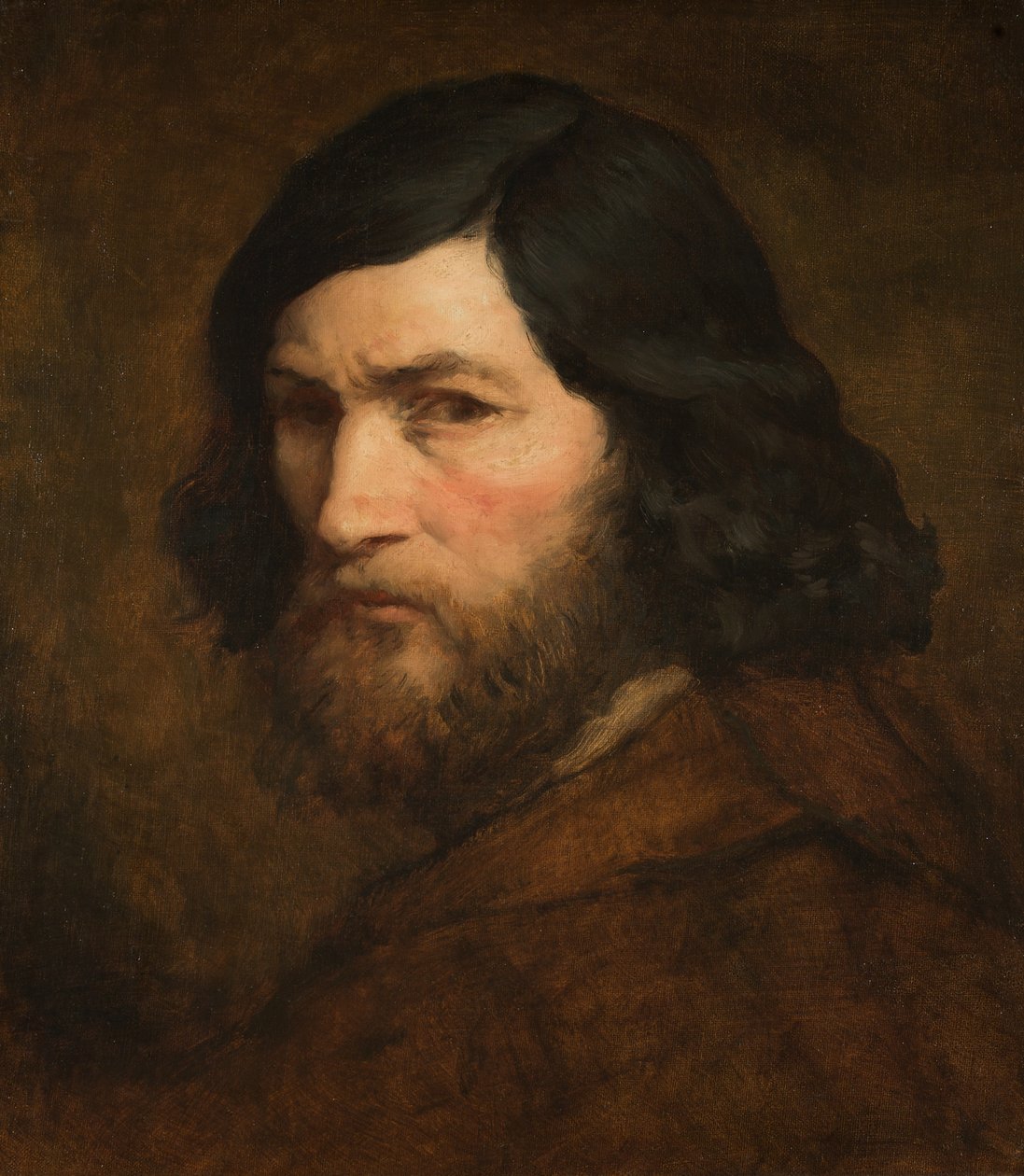Omakuva, c. 1850. tekijältä Jean Francois Millet