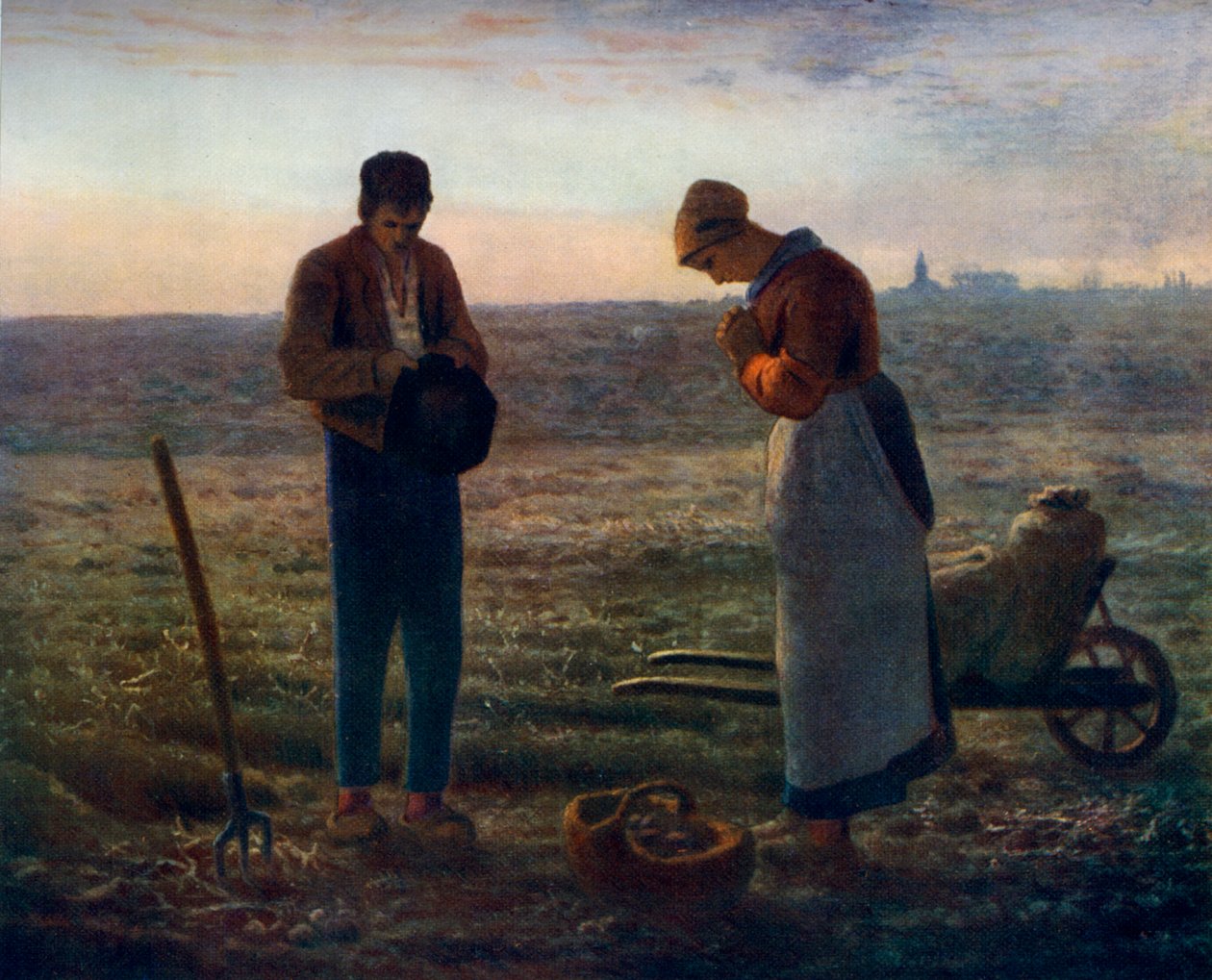 Angelus, 1857-1859, 1912. tekijältä Jean Francois Millet