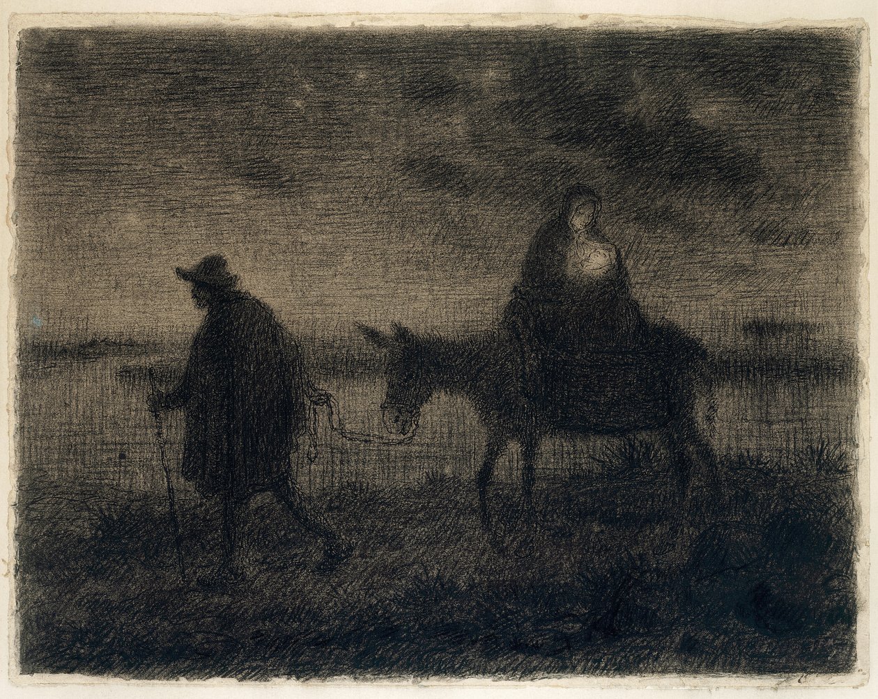 Lento Egyptiin tekijältä Jean Francois Millet