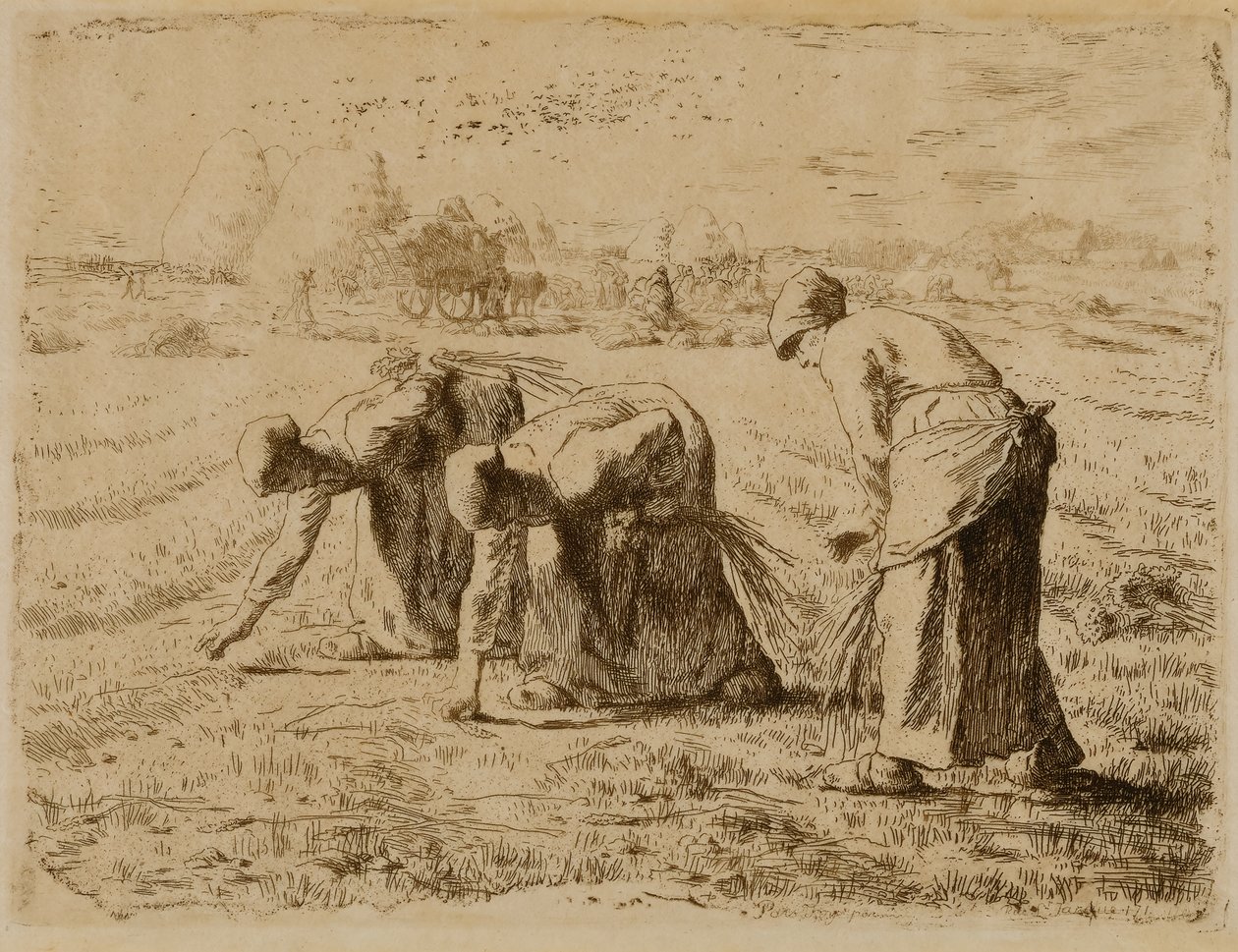 Gleaners tekijältä Jean Francois Millet
