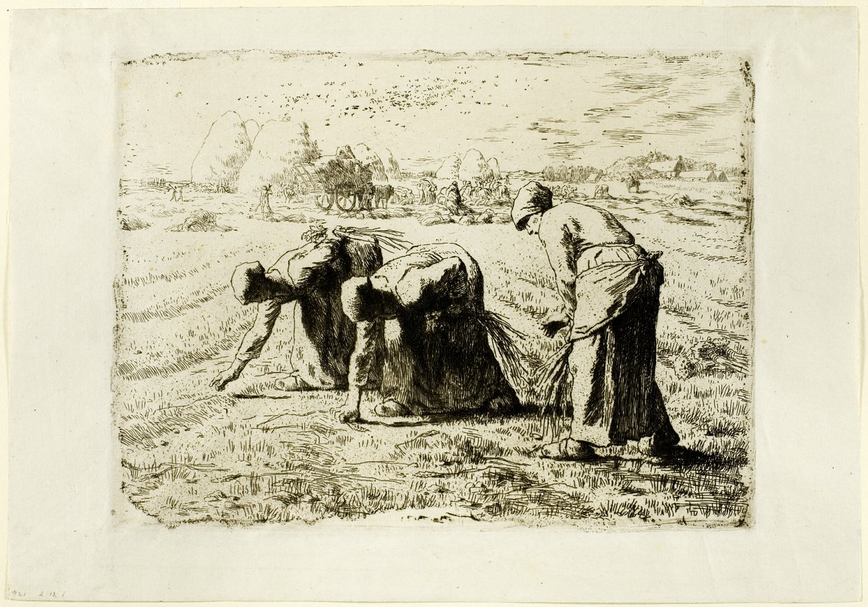 Gleaners tekijältä Jean Francois Millet