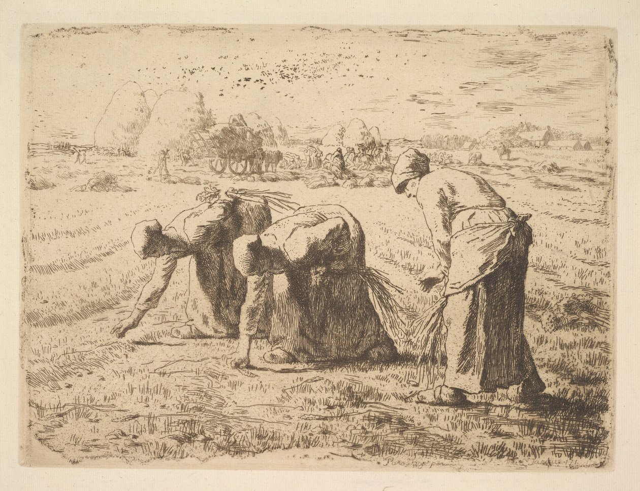 The Gleaners, 1834-75. tekijältä Jean Francois Millet