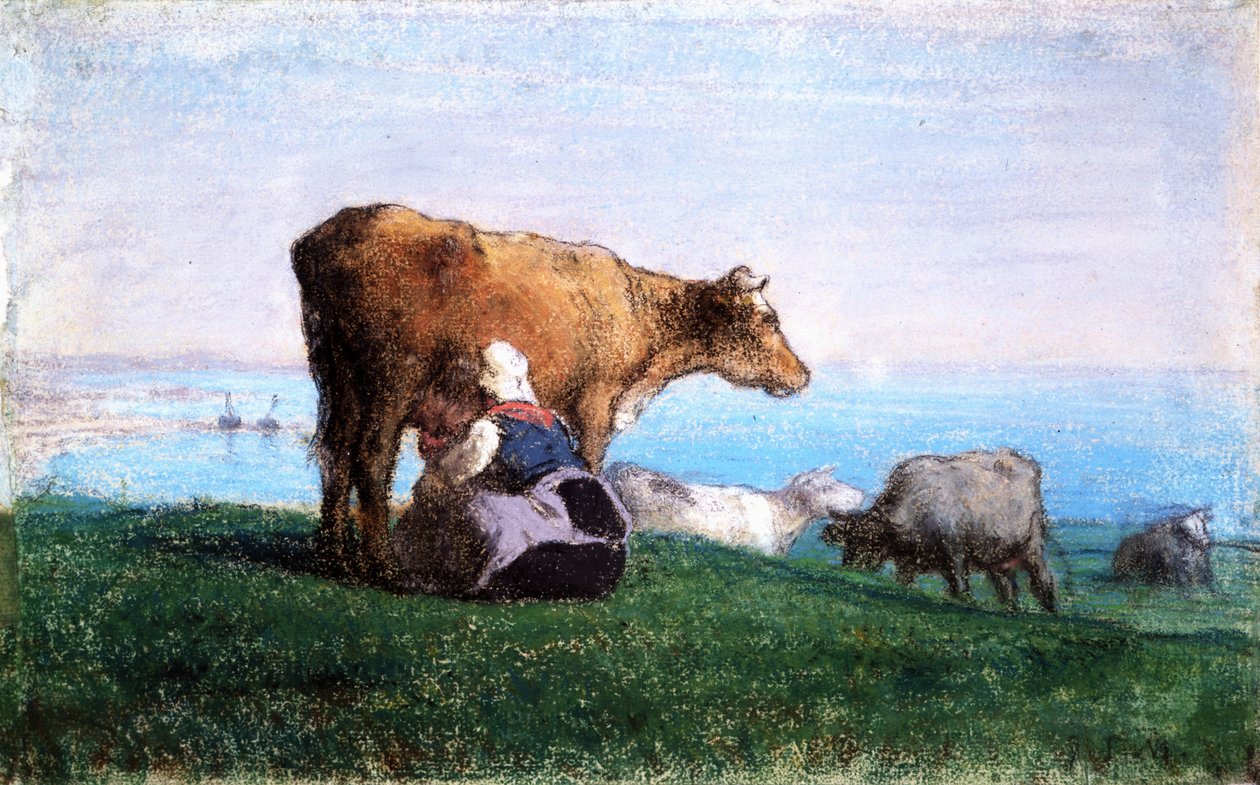 Maitoneito tekijältä Jean Francois Millet