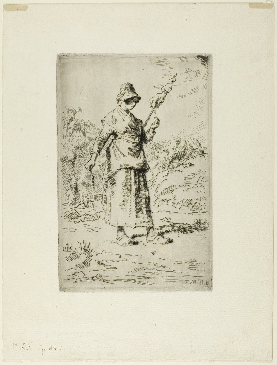 Spinner tekijältä Jean Francois Millet