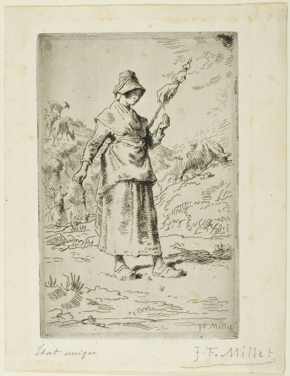 Kehrääjä tekijältä Jean Francois Millet