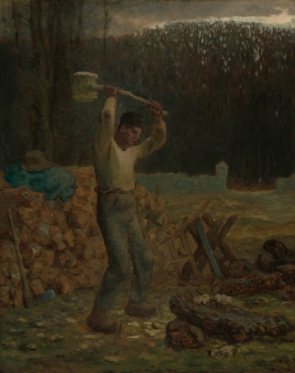Puuhakkaaja tekijältä Jean Francois Millet