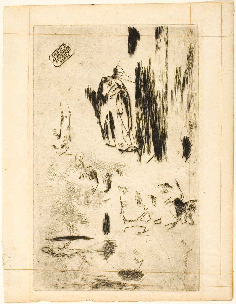 Erilaisia luonnoksia tekijältä Jean Francois Millet
