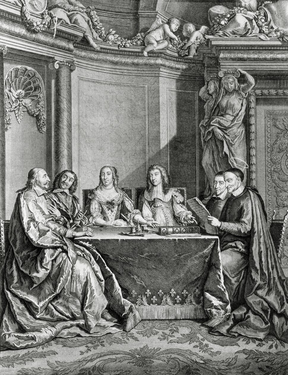 omantunnon neuvosto tekijältä Jean François de Troy
