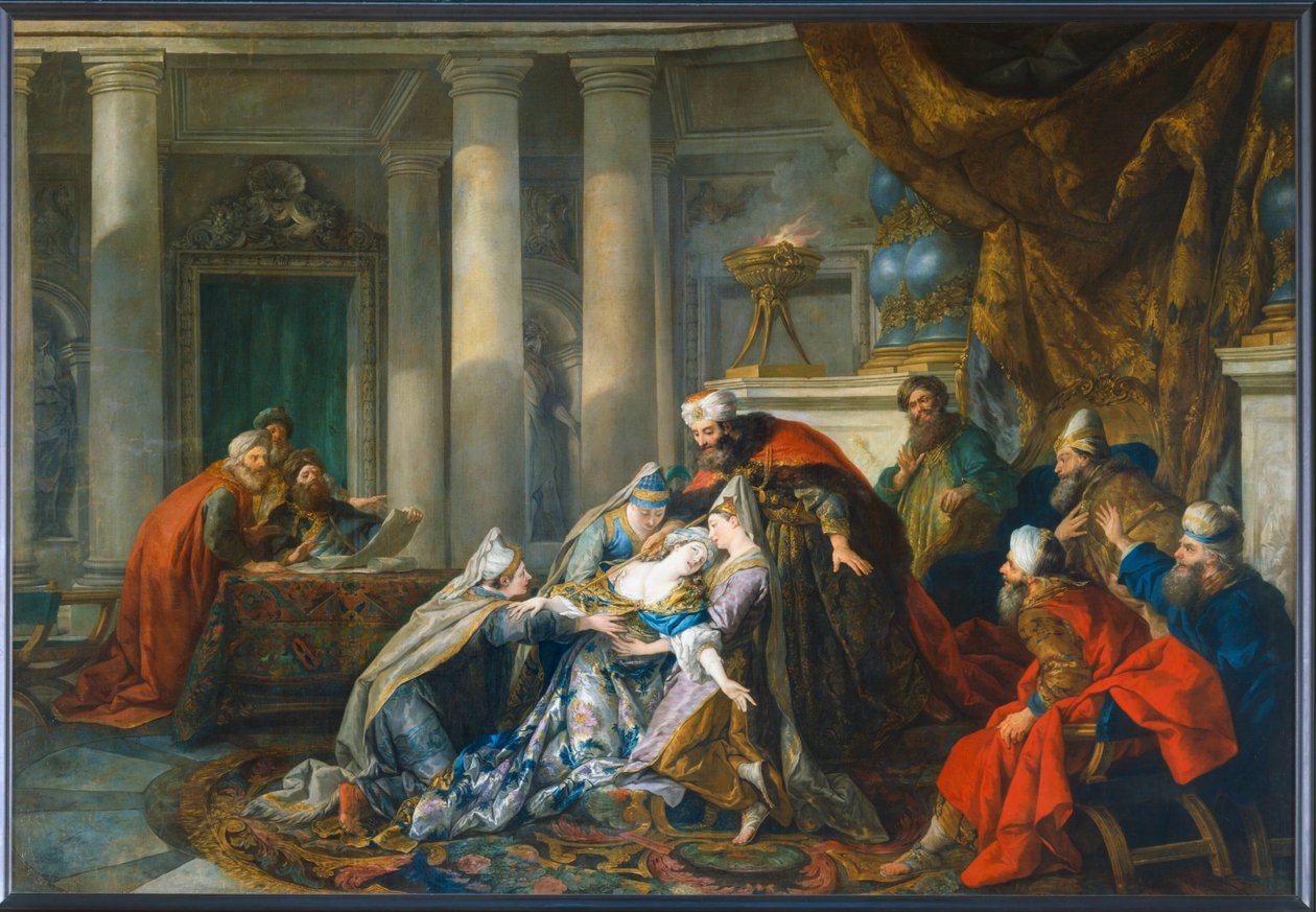 Esterin pyörtyminen ... tekijältä Jean François de Troy