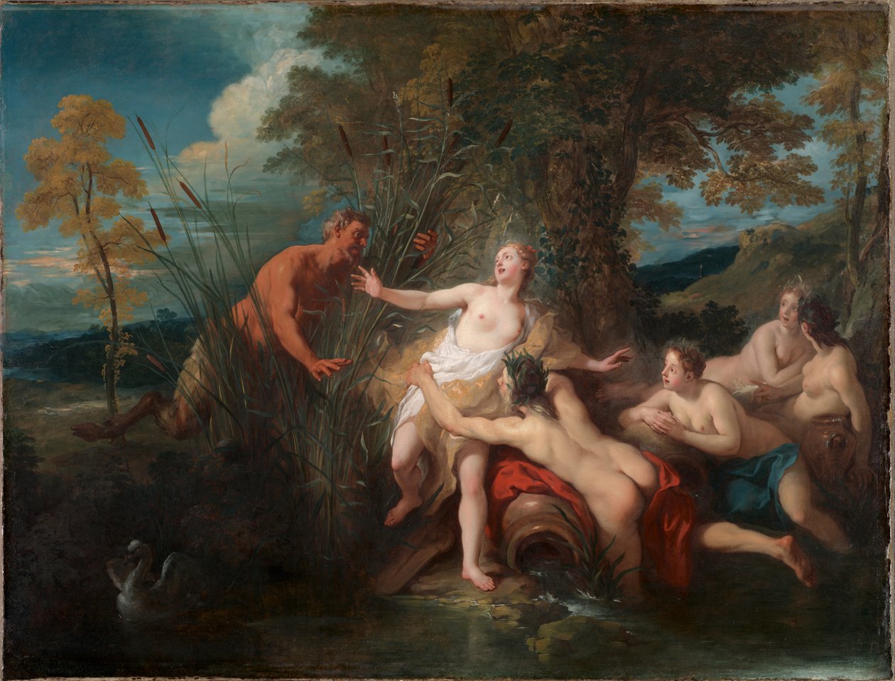 Pan ja Syrinx tekijältä Jean François de Troy