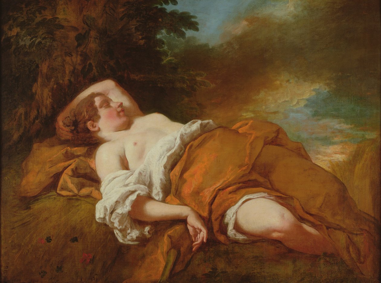 Sleeping Harvester tekijältä Jean François de Troy