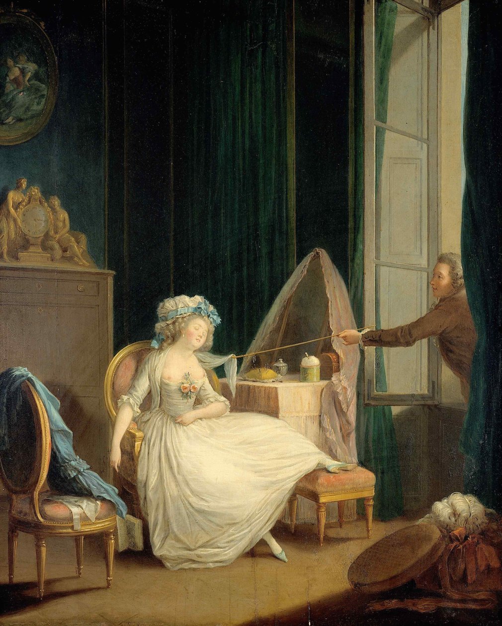 Kevyt rakkaus, c. 1780. tekijältä Jean Frederic Schall