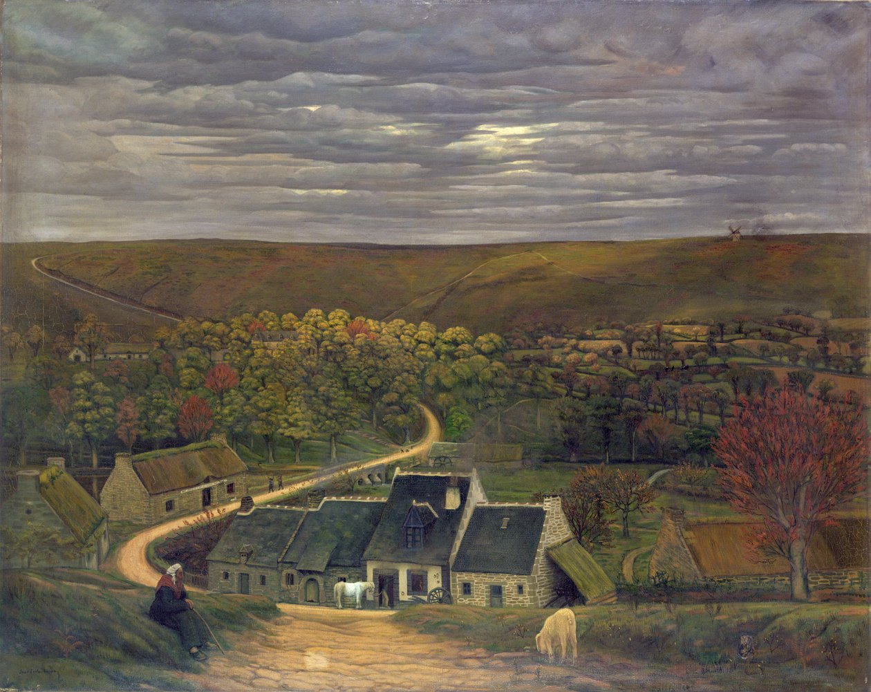 Cadoudalin Hamlet (Plumelec) Bretagne Bretagne tekijältä Jean Frelaut