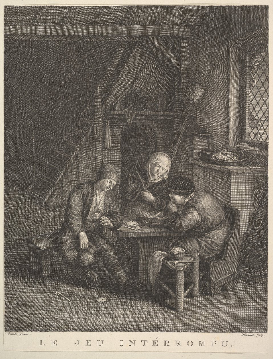 The Interrupted Game The Interrupted Game, 1730-68. tekijältä Jean Heudelot