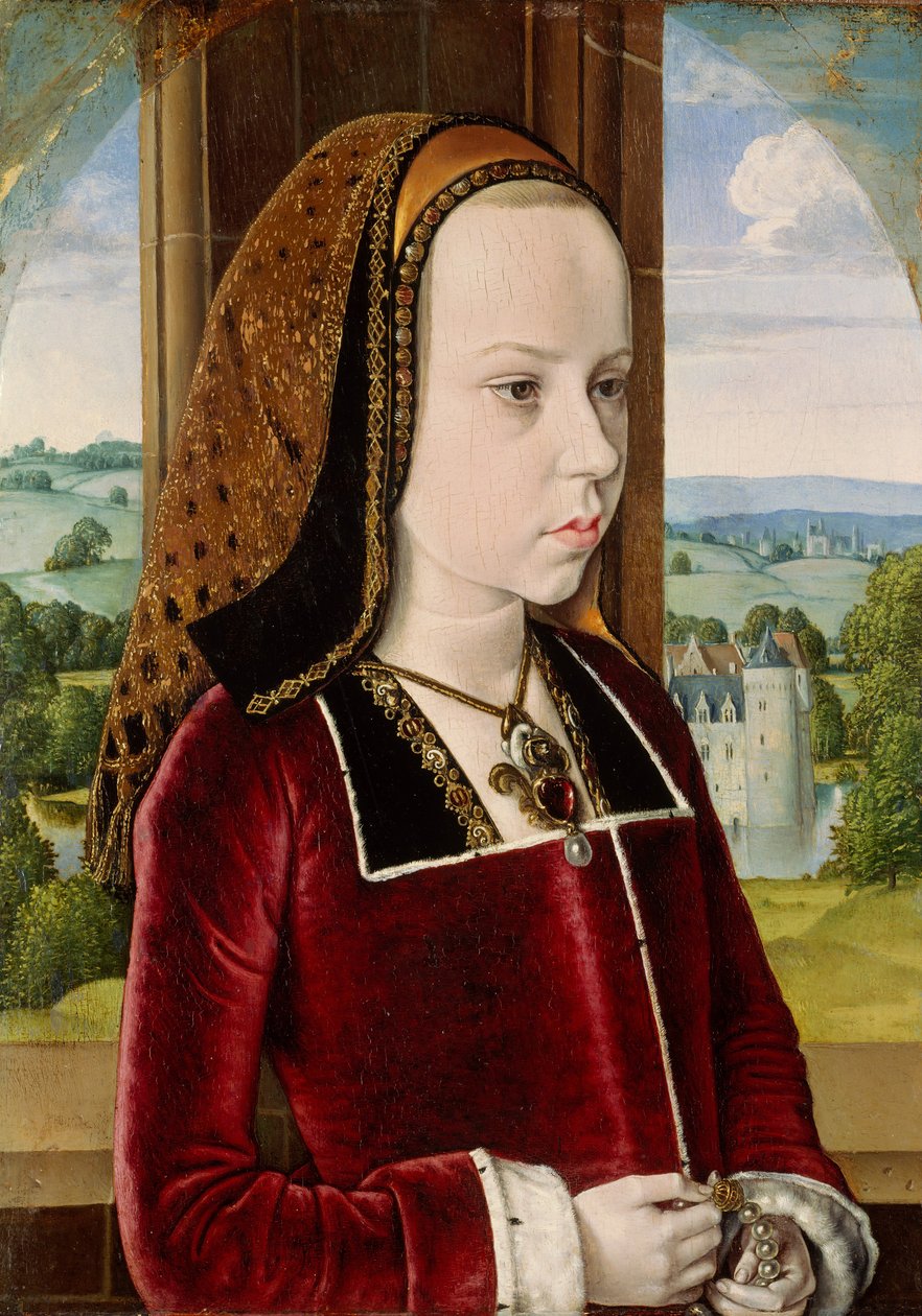 Itävallan Margaret, n. 1490. tekijältä Jean Hey