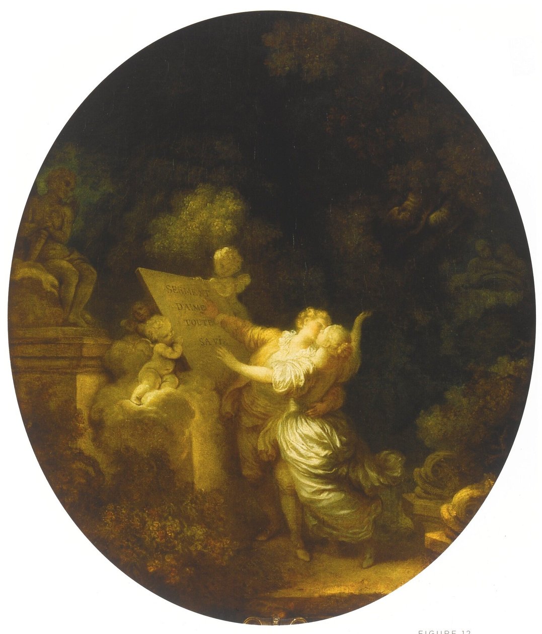 Rakkauden vala tekijältä Jean Honore Fragonard