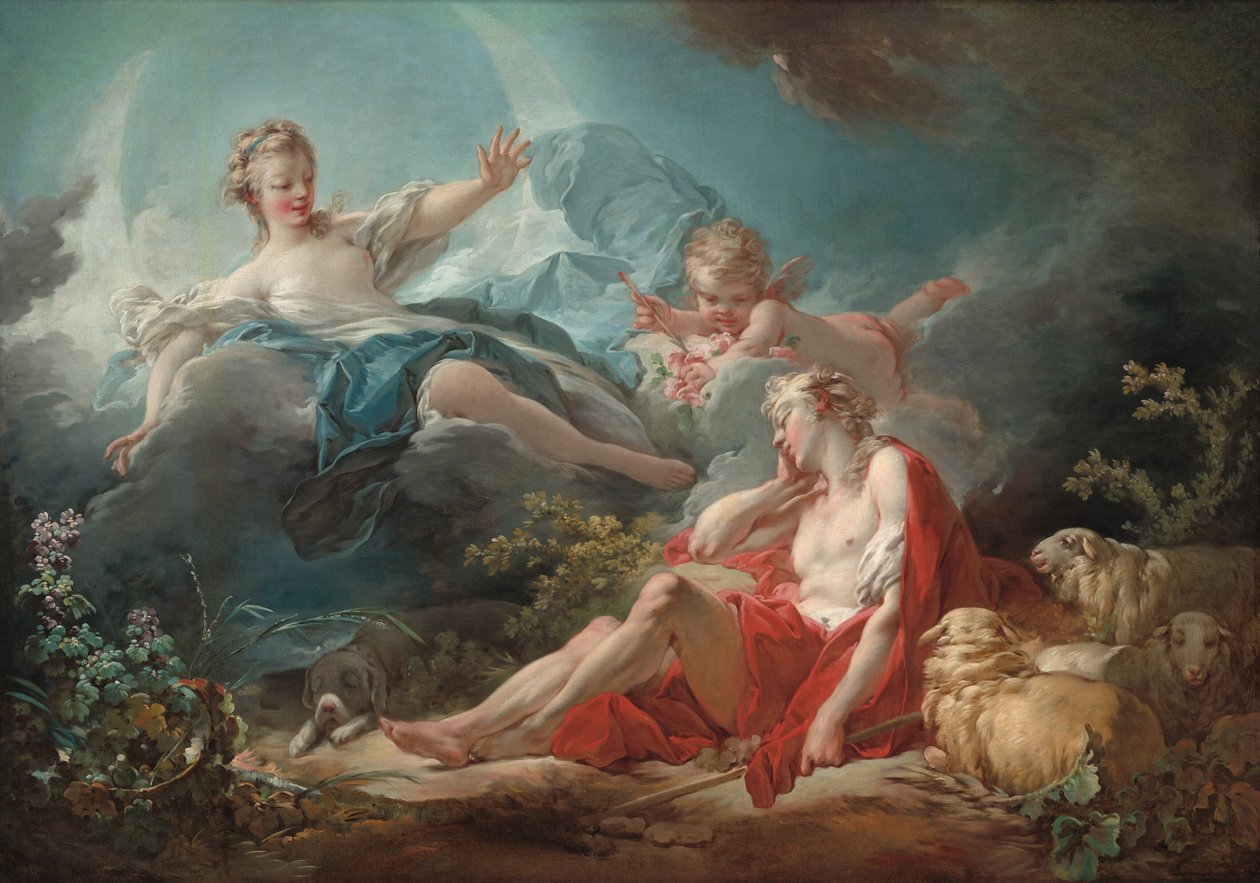 Diana ja Endymion tekijältä Jean Honore Fragonard