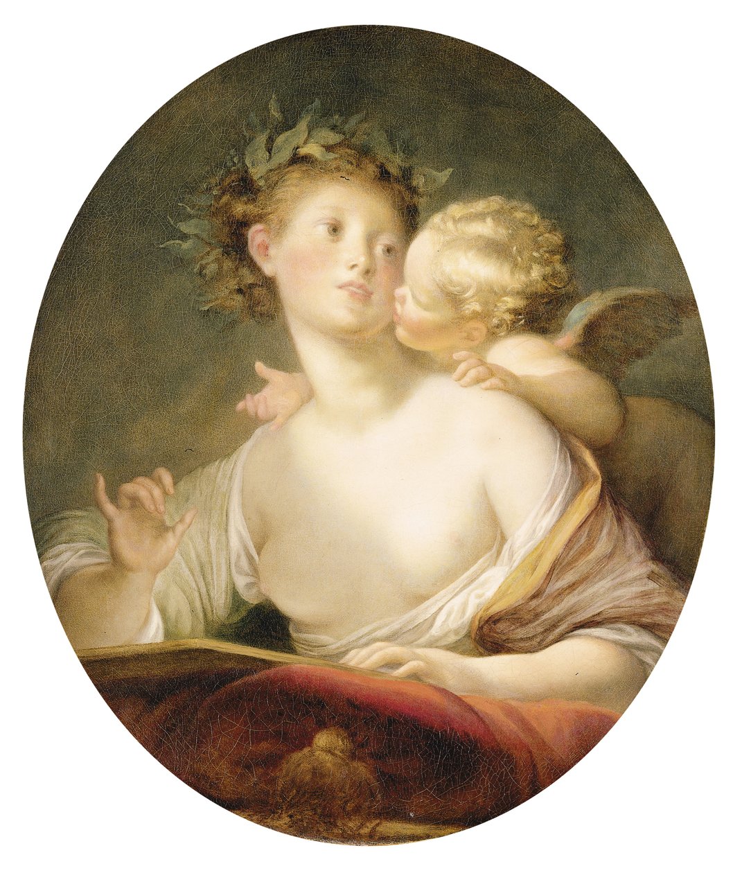 Sappho Amorin innoittamana tekijältä Jean Honore Fragonard