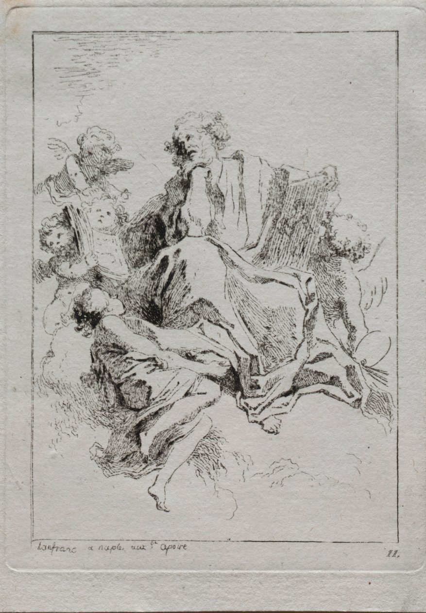 Pyhä Luke. tekijältä Jean Honore Fragonard