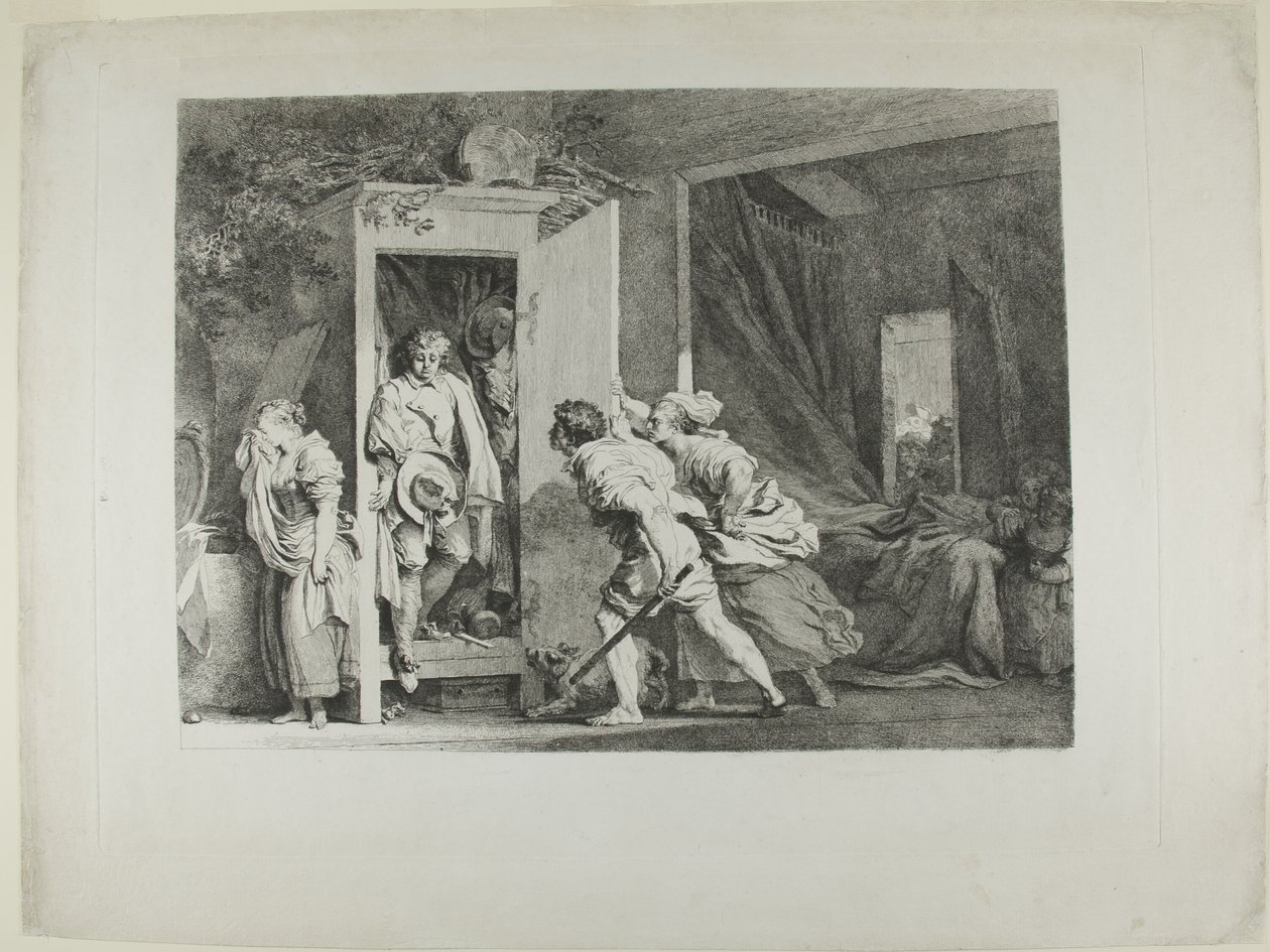 Armoire tekijältä Jean Honore Fragonard