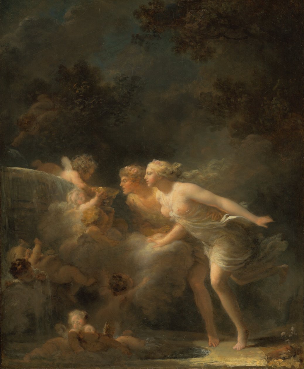 Rakkauden lähde tekijältä Jean Honore Fragonard