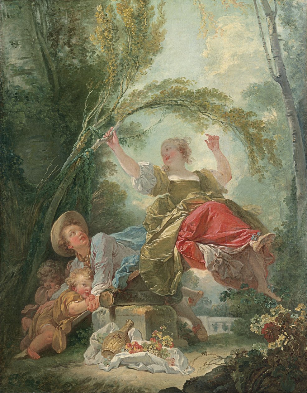 Keinu tekijältä Jean Honore Fragonard