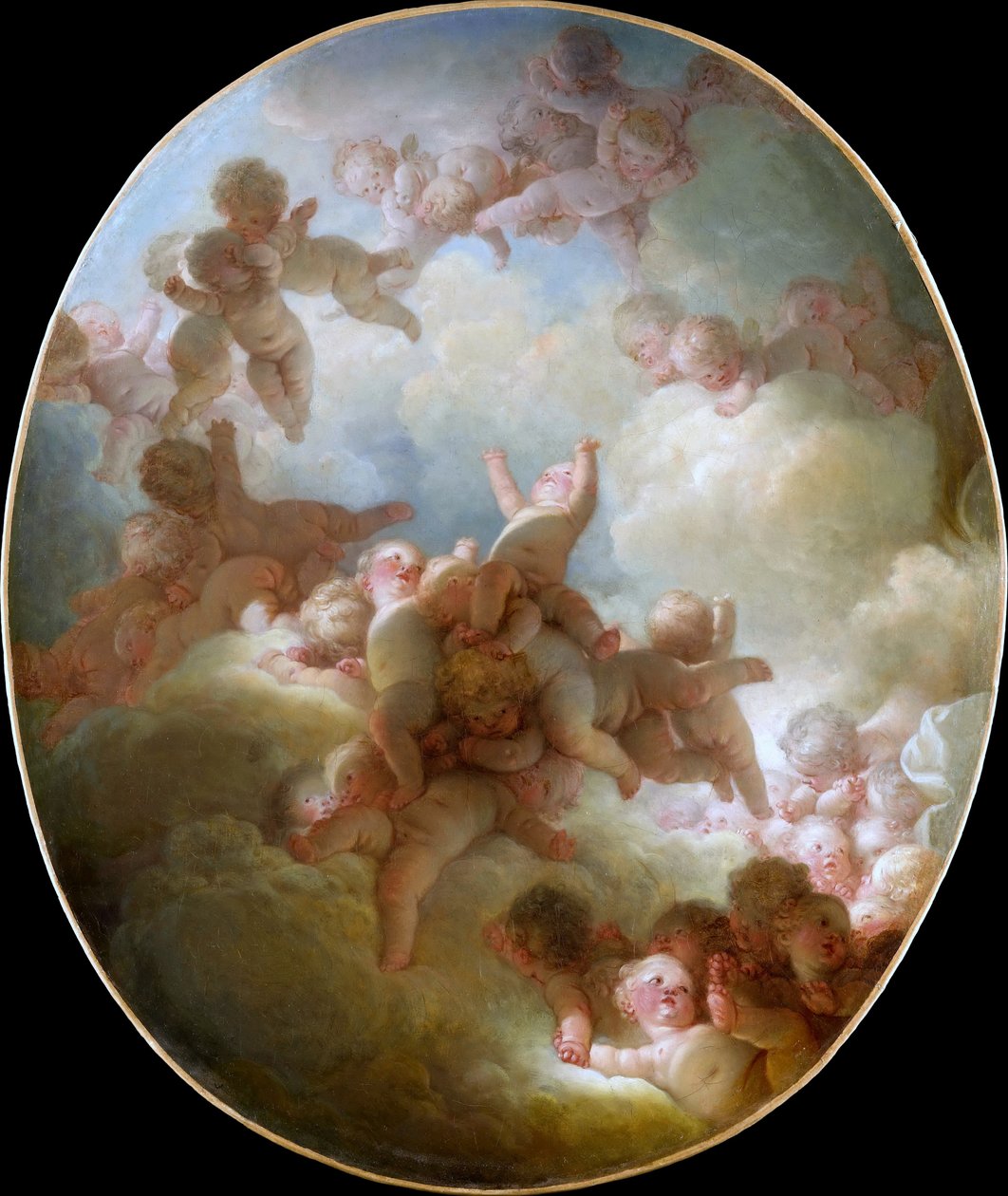 Cupidojen parvi tekijältä Jean Honore Fragonard