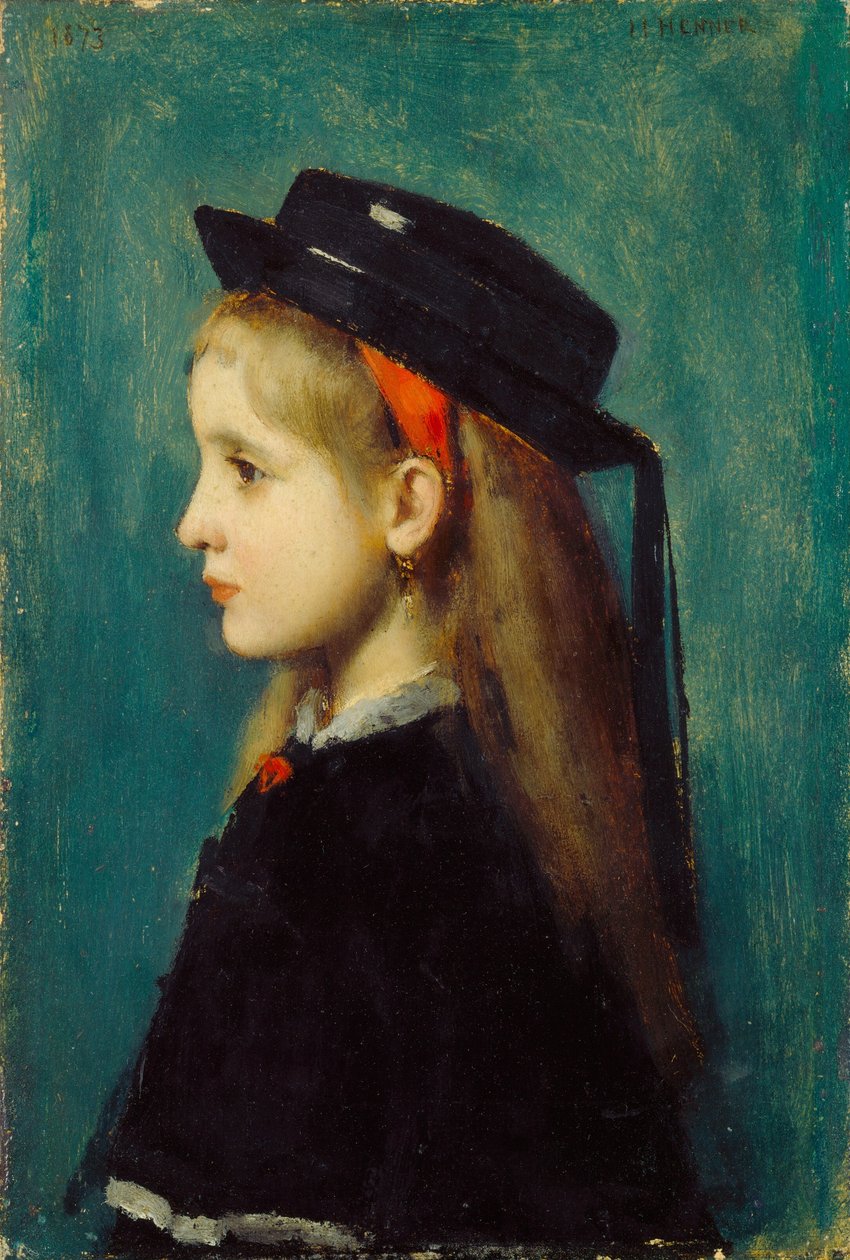 Elsassilainen tyttö tekijältä Jean Jacques Henner