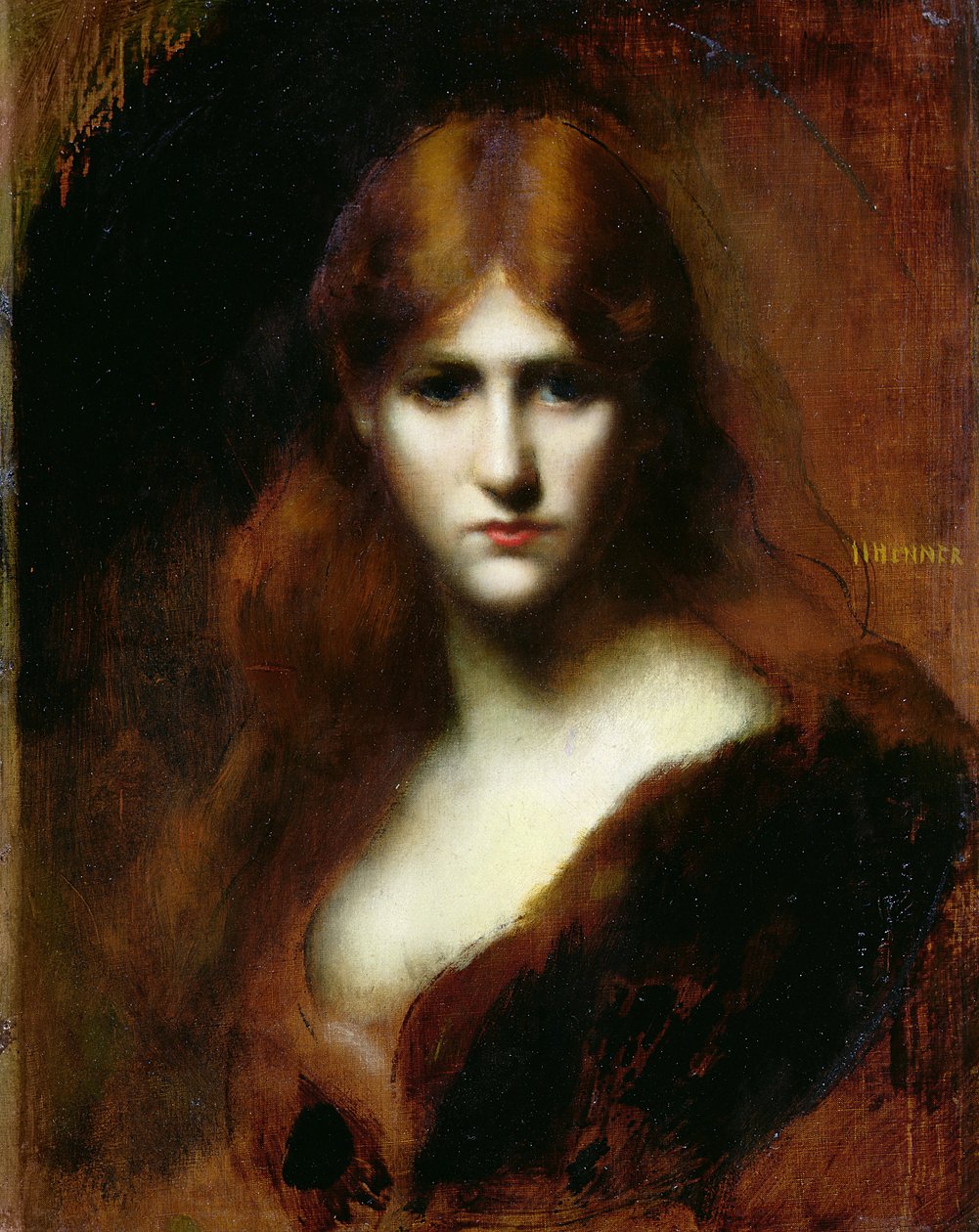 Naisen muotokuva tekijältä Jean Jacques Henner